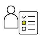 Icon für anpassbare Benutzerrechte