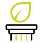 Icon für ökologische Nachhaltigkeit