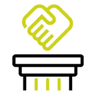 Icon für soziale Nachhaltigkeit